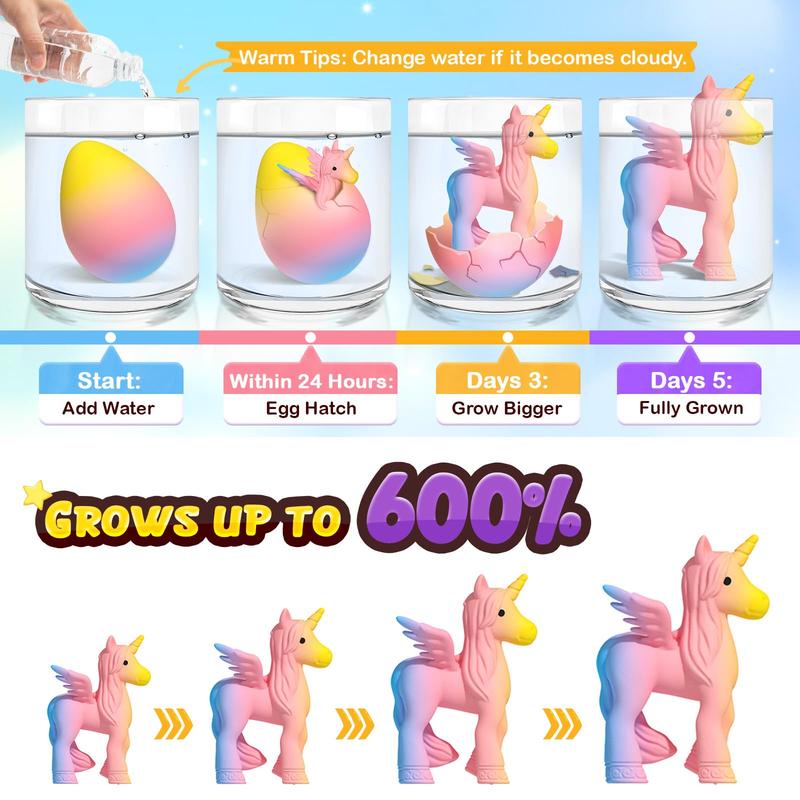 Hatchora™ Unicorn Hatching Eggs 6 Pack