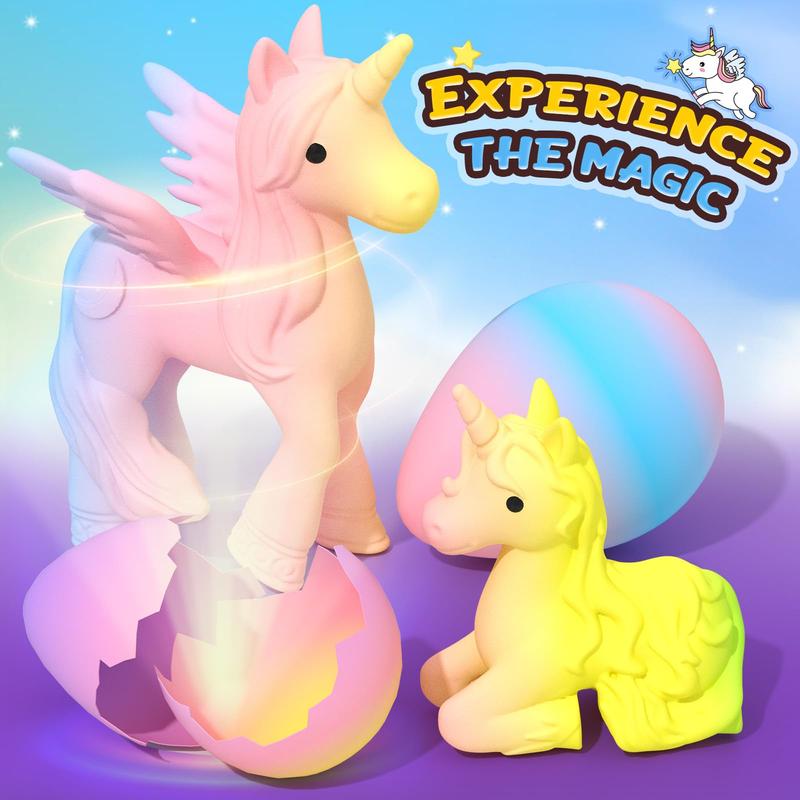 Hatchora™ Unicorn Hatching Eggs 6 Pack